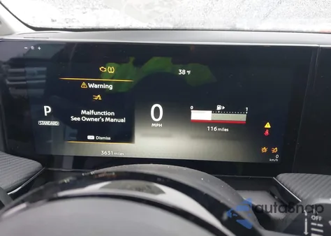 2025 Nissan Kicks Sr Fwd z USA, uszkodzony, nr VIN 3N8AP6DA9SL322068